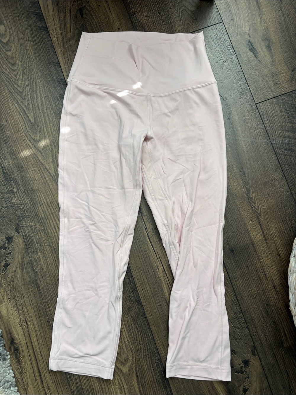 lululemon Blush Pink Workout Leggings